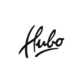 Hubo logo grijs