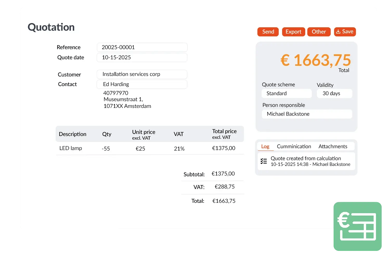 Offerte visual