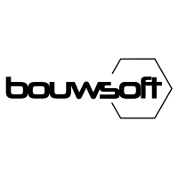 Partner logo zwart BouwSoft