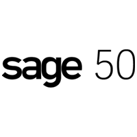 Partner logo zwart Sage50