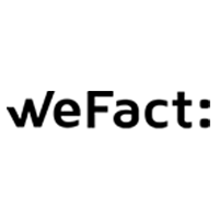 Partner logo zwart Wefact