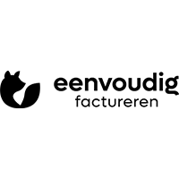 Partner logo zwart eenvoudig factureren