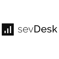 Partner logo zwart sevDesk