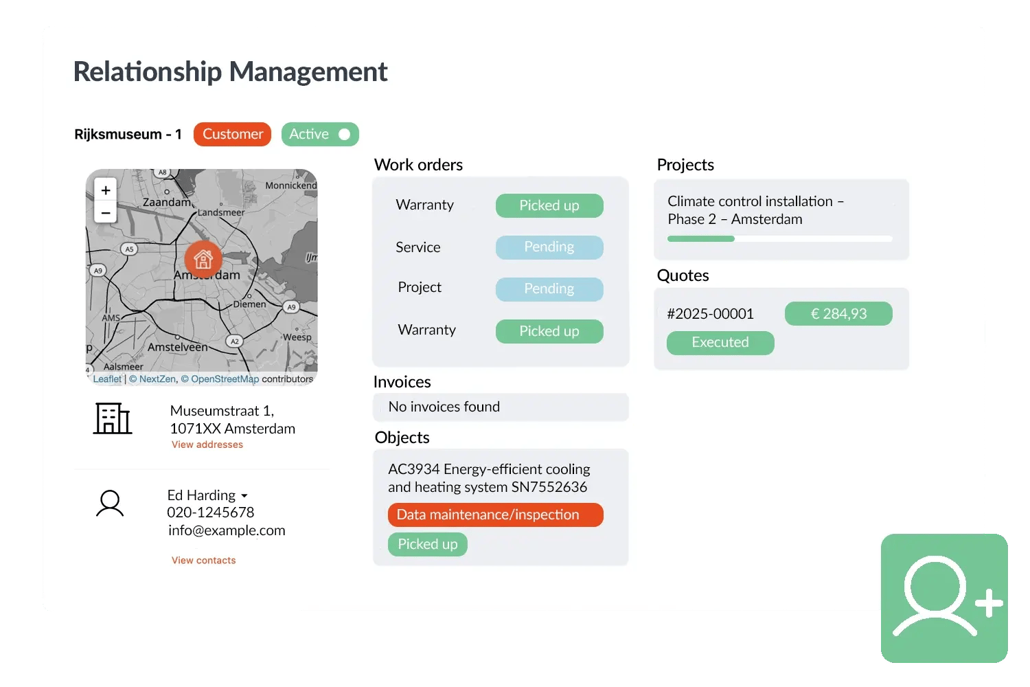 Relatiebeheer visual