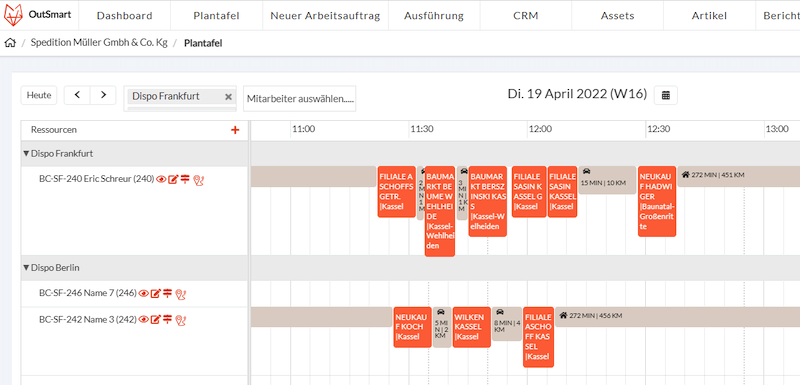 Tourenplanung Tourenplanung