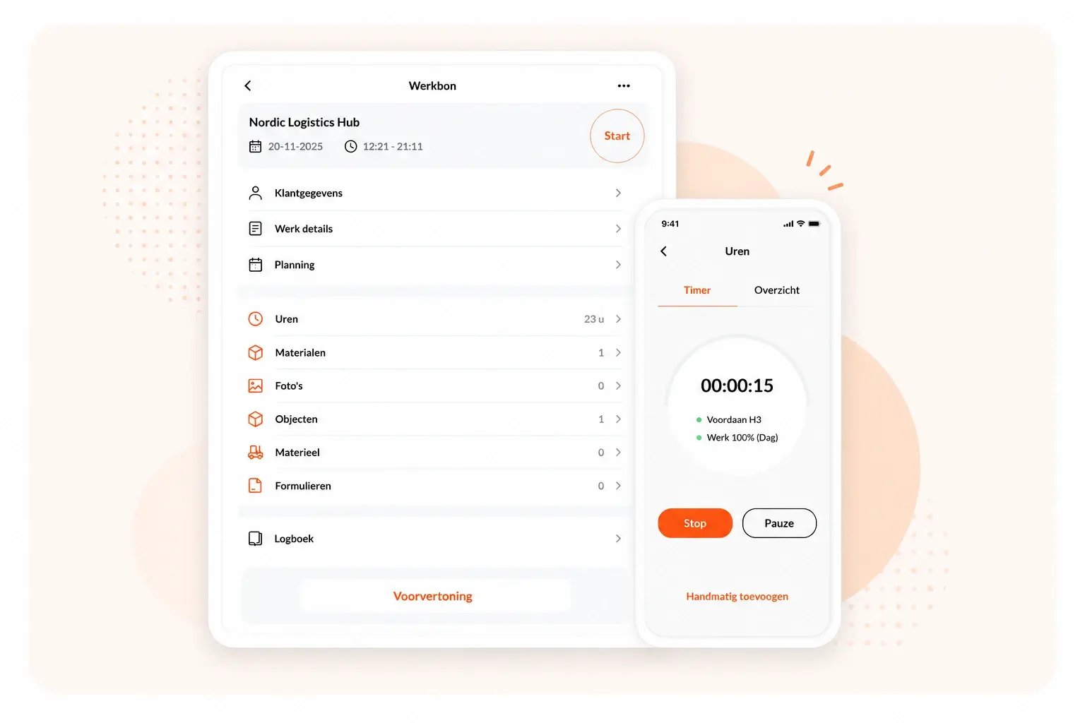 iPhone en iPad interface v2