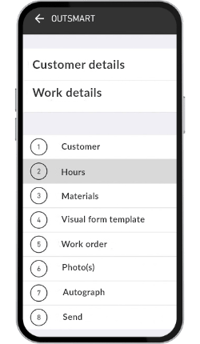 iPhone mockup workflows EN