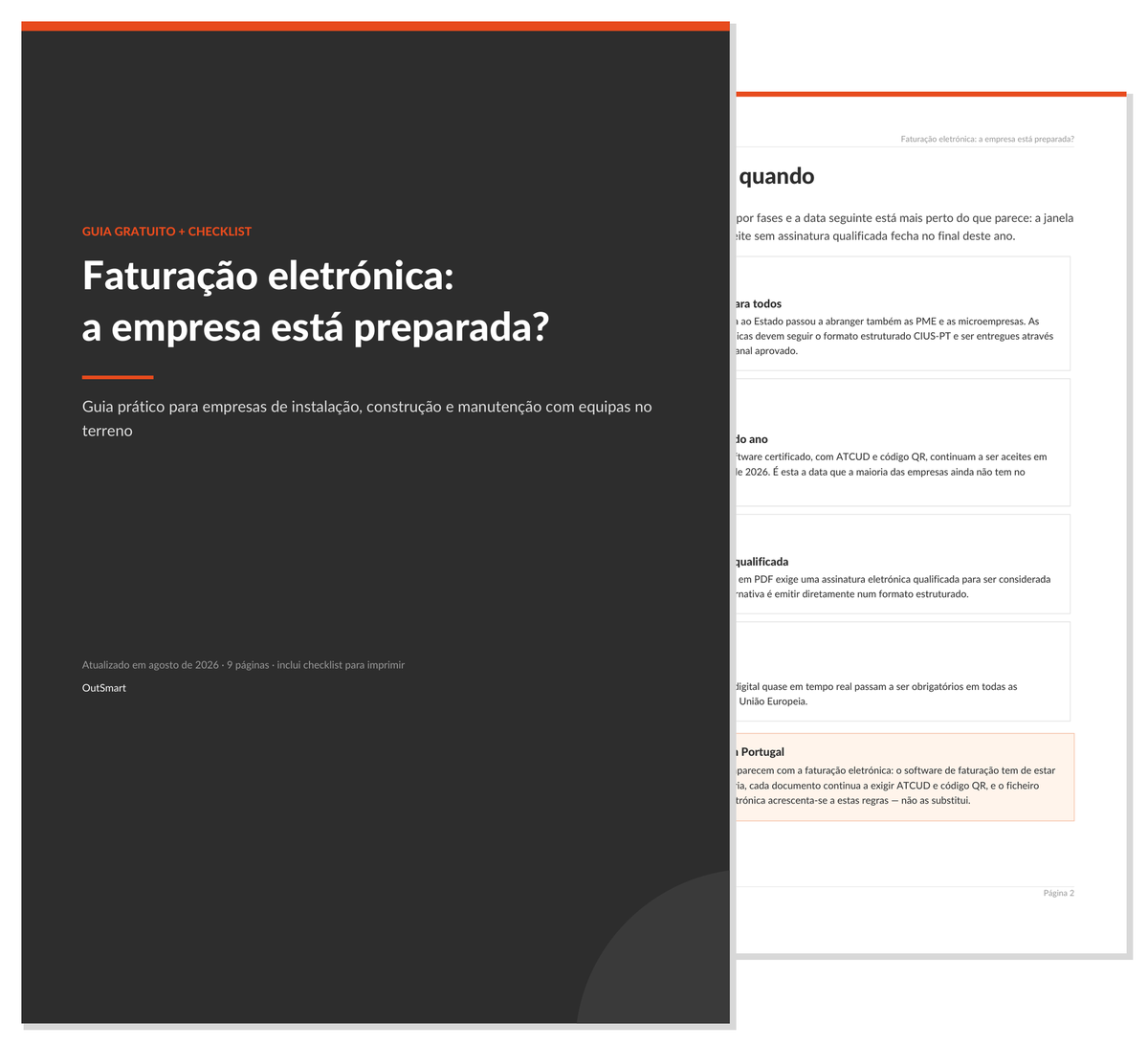 Checklist gratuita de faturação eletrónica