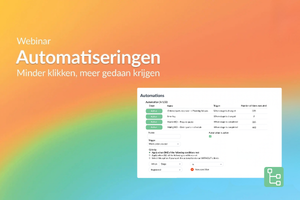 Replay webinar Automatiseringen
