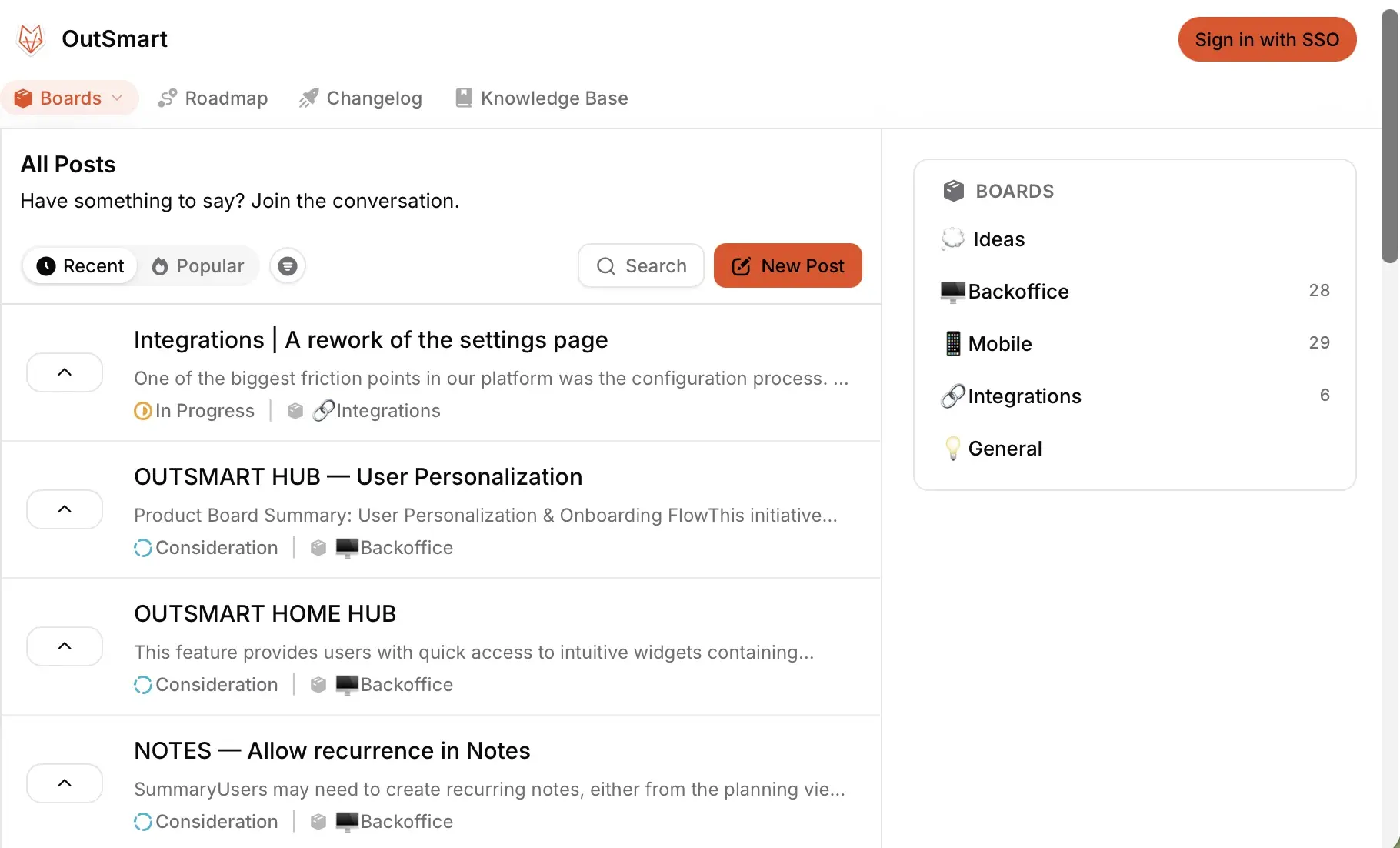 Home OutSmart ideeenbox