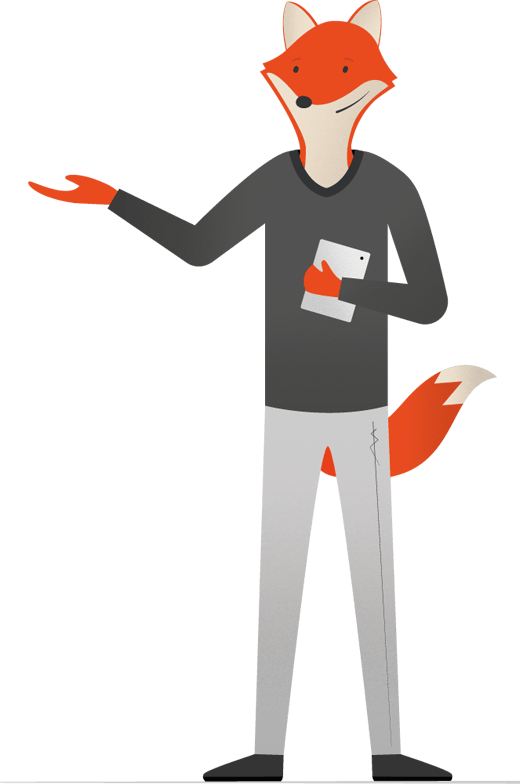 OutSmart Fox Open Hand