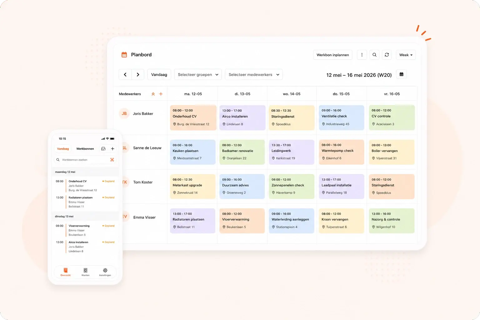 OutSmart digital planning board overview